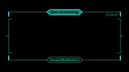 live RCE streaming neon text frame animation box frame neon frame live streaming game live Stream overlay animation for live streaming video Titles 4k animation . - Powered by Adobe