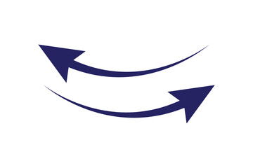 Curve arrow icon. arrow icon for your web site design, logo, app, UI. arrow indicated the direction symbol. curved arrow sign. Black rounded arrow. Vector illustration
