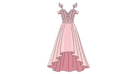 Isolated Evening Dress