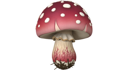 Isolated Mushroom
