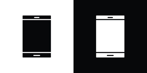 Tablet icon symbol. simple flat symbol on blank background.