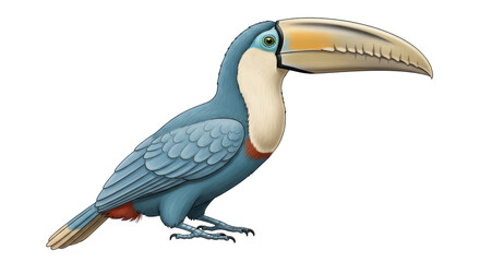 Isolated Cartoon Toucan