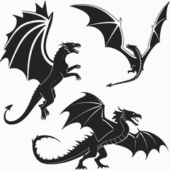 Stylized Silhouettes Of Bubble Tea Cups Boba