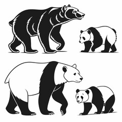 Graphic Shapes Of Airplanes Helicopters And Hot