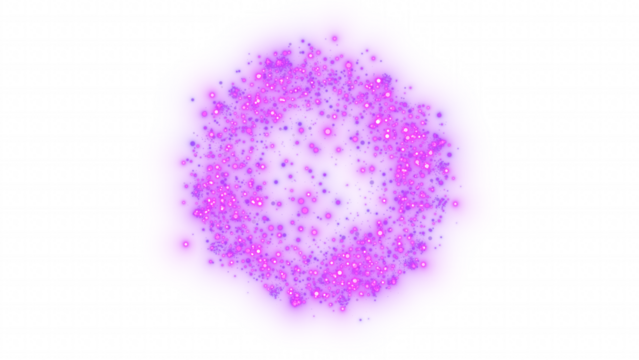 Purple Magic Ring Transparent Alpha