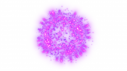 Purple Magic Ring Transparent Alpha