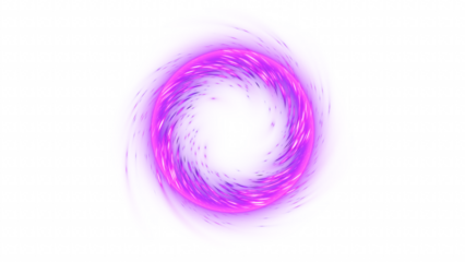 Purple Magic Ring Transparent Alpha