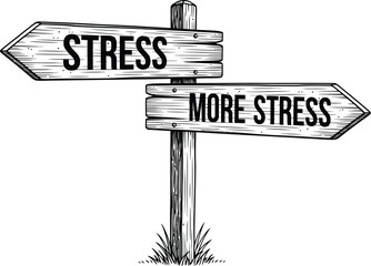 Stress management and relief strategies for anxiety and mental health awareness tips vector