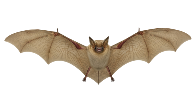Isolated Bat