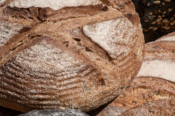 loaf of rye bread