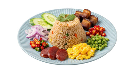 Isolated Fried Rice