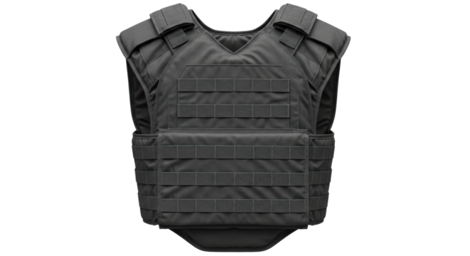 Isolated Tactical Bulletproof Vest