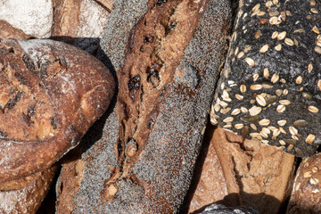 close up of bread