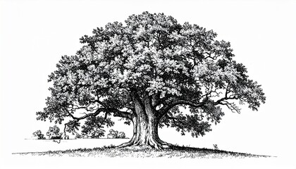 tree silhouette vector