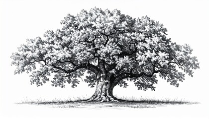 tree silhouette vector