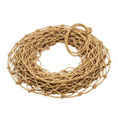 Handmade Fishing Net with Copper Weights