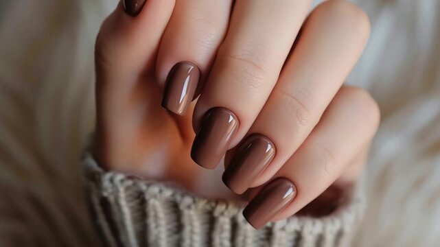 Graceful, manicured female hands posed against a soft light gray backdrop.