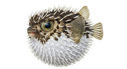 Isolated Pufferfish