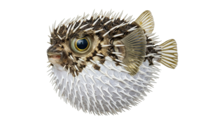 Isolated Pufferfish