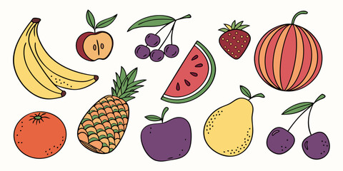 fruits and berries