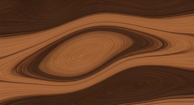 Abstract Wood Grain Pattern in Soft Oak and Walnut
