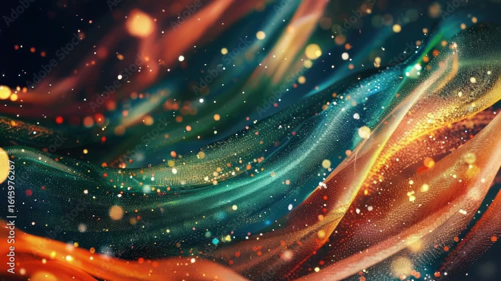 Poster a vibrant and colorful abstract background, perfect for adding depth and interest to your designs