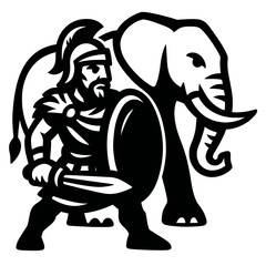 Guerrero Cartaginés Vector