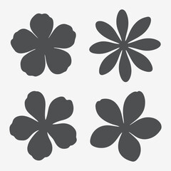 A charming vector illustration set of four-leaf clovers, perfect for nature-inspired designs and seamless patterns