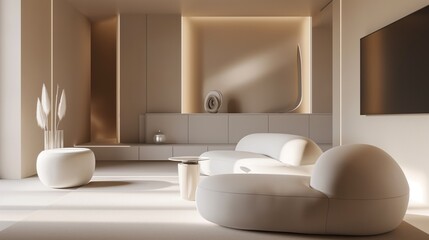 Modern Minimalist Home Theater