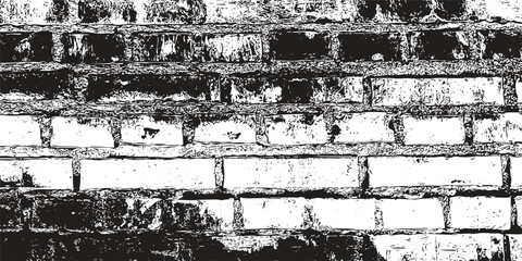 Grunge-Inspired Brick Wall Texture with Dirty Ink Effects and Cracked Surfaces – Ideal for Editorial Spreads, Music Graphics, and Bold Urban Branding Designs