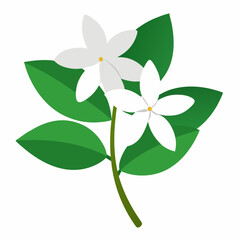 vector illustration of a flower