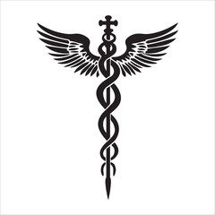 caduceus medical symbol