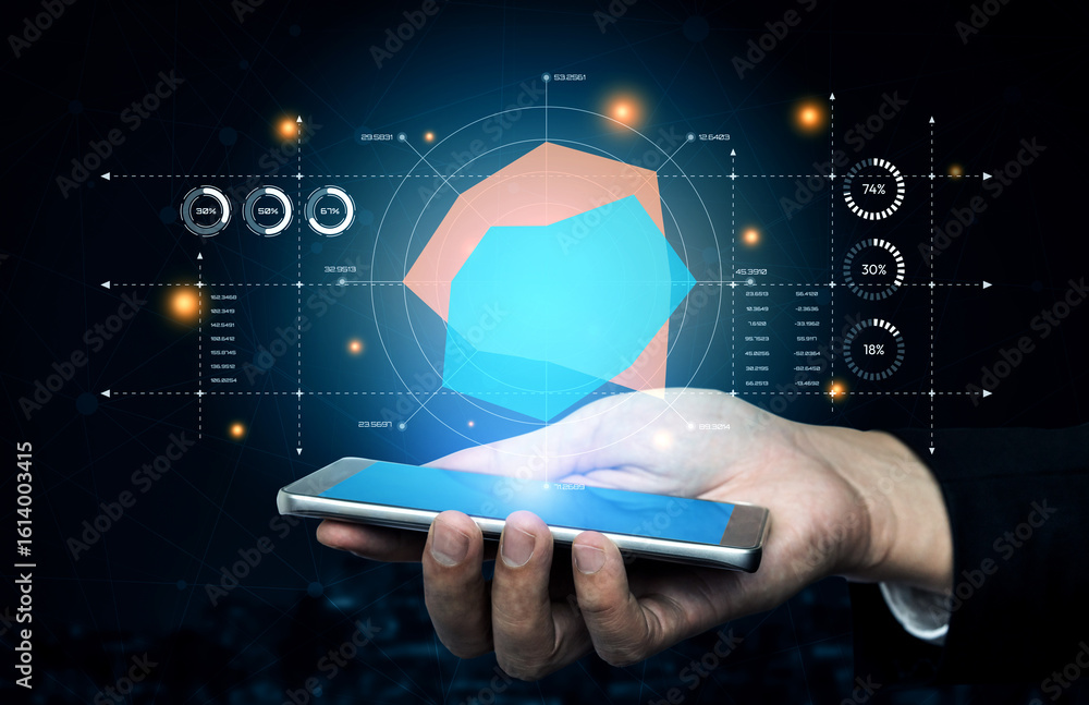 Poster big data and analytics support real-time insights, predictive modeling, and data-driven decisions fo