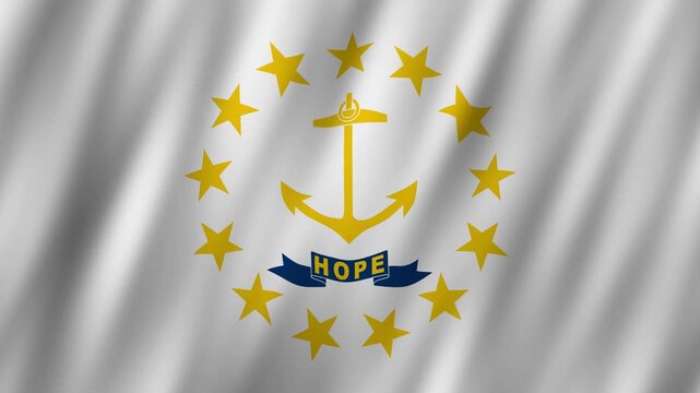 Discover the Rhode Island flag and its symbolism of hope and freedom