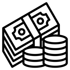 Wealth Management line icon