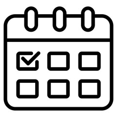 Savings Plan line icon