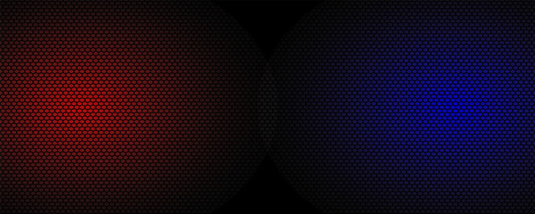 The red and blue gradient abstract background decorated with mesh graphics can be used to design media related to elections, debates and competitions.