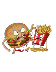 HAMBURGER E PATATINE LITIGANO 