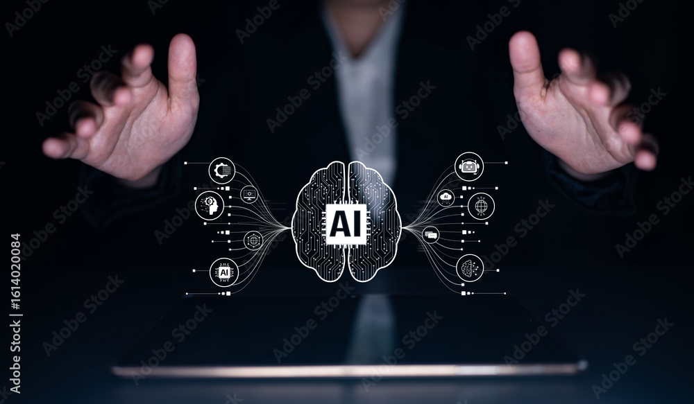Poster ai assistant with llm, big data, machine learning, and generative ai powers prompt engineering and s