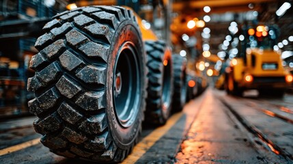 Close Heavyduty Tires Industrial Vehicles