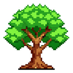 Obraz premium vector illustration of a tree