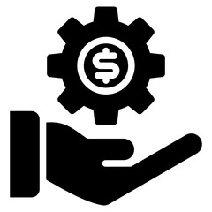 Asset Management glyph icon