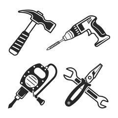 Collection of Construction and Repair Tools.