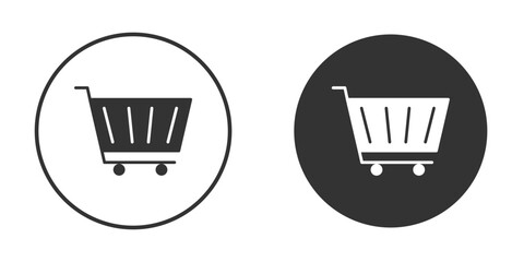 Shopping icon illustration. Pixel vector graphics - Vector.