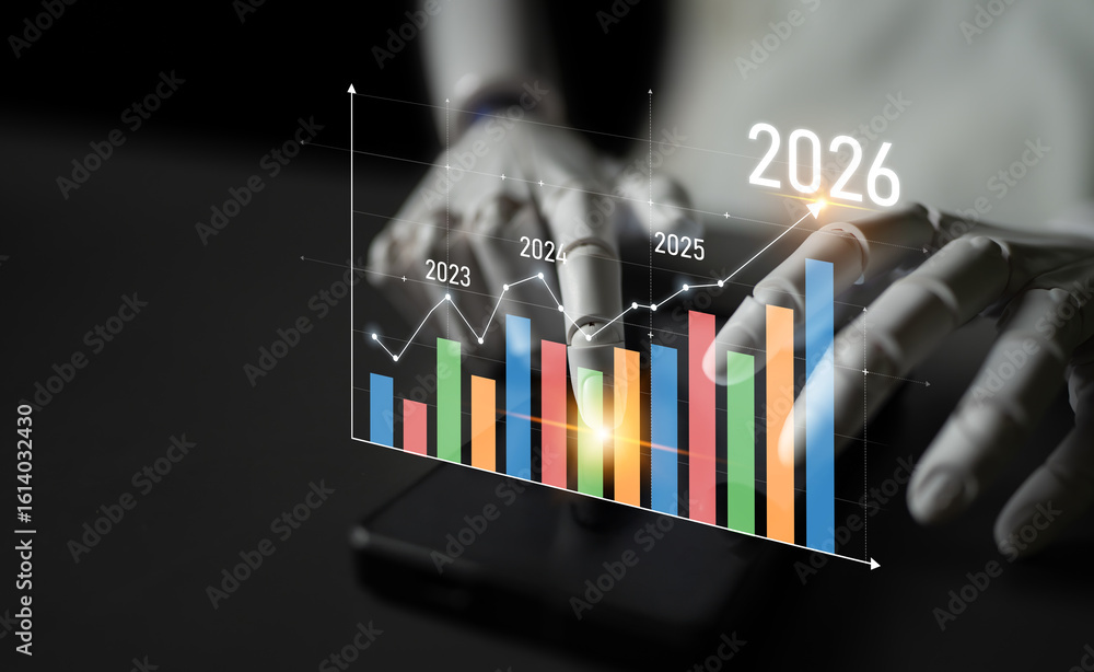 Poster ai enhances business forecasting by analyzing historical data, detecting growth patterns, and predic