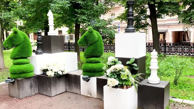 chess pieces park area. Pieces Sport Large Size Park Chess Area With Chess Tables Decorative