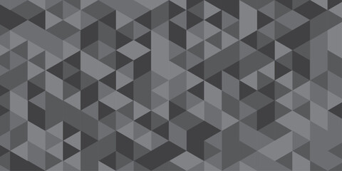 Gray Overlap random vector element. Business polygonal texture. Abstract low polygon Geometric banner wall background. 