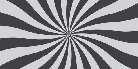 Sunburst Modern retro vintage sunrise sunbeam element spiral striped. Spiral starburst and striped pattern abstract geometric retro sunrays line wavy texture.	
