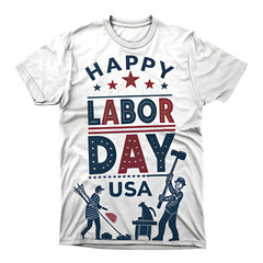 Creative T-shirt design concept vector illustration for a blank men's casual polo shirt template