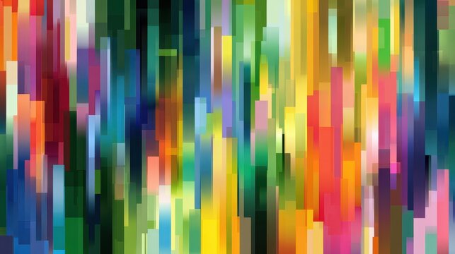 Abstract background colorful digital pixel, no logos, no brands
